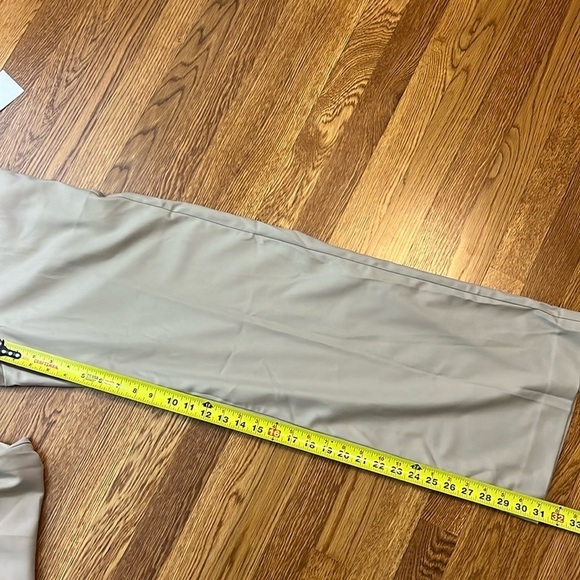 NWT Nordstrom Wide Leg Pull On Tan Pant Trousers Size 8 - Picture 11 of 13